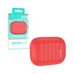 Hoco Silicone Case WB23 Harmonious For Airpods Pro 2 Red Hoco Silicone Case WB23 Harmonious For Airpods Pro 2 Red